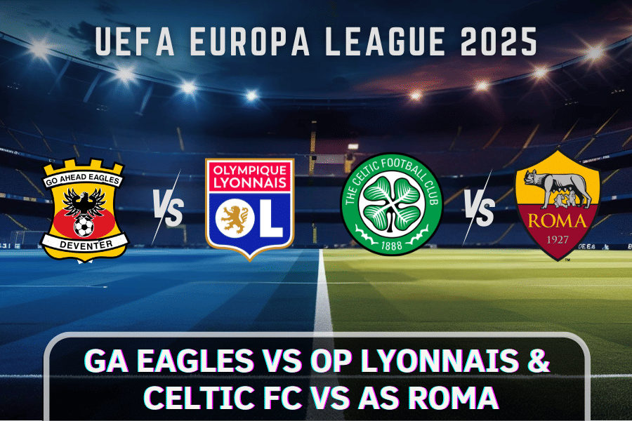 celtics vs roma and lyons vs ga eagles match of europa league